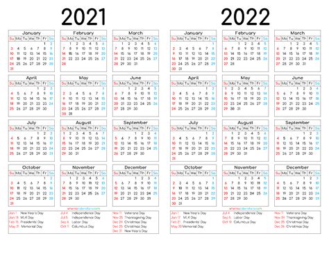 Get 12 Month Free Printable 2022 Calendar With Holidays Pictures All