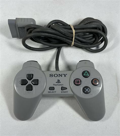 Like New Genuine Official Sony Playstation 1 Controller Grey Ps1