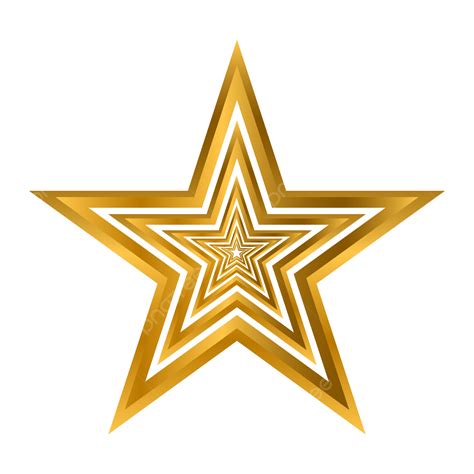 Vector De Estrella Dorada Png Dorado Estrella Clipart De Estrella