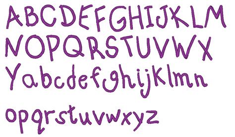 11 Fun Handwriting Fonts Images Fun Font Letters Alphabet