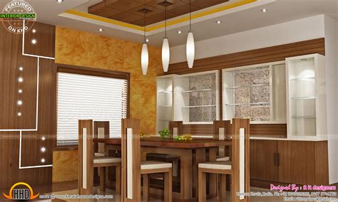 Modular Kitchen Dining And Bedroom Interior Kerala Home