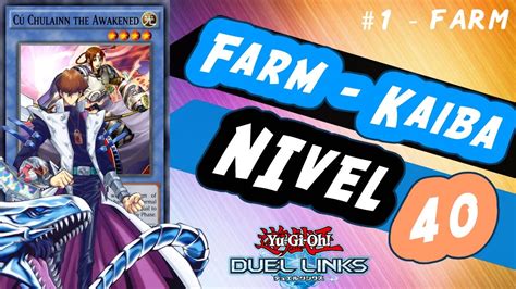 Yu Gi Oh Duel Links Farm Seto Kaiba Lv 40 Deck Chulainn Youtube