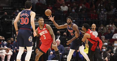 Instant Observations Dominant Joel Embiid Leads Sixers In Blowout Of Rockets Phillyvoice