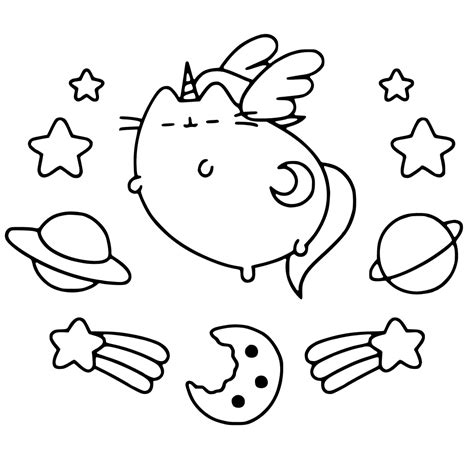 My Safe Space — Pusheen Coloring Pages Pusheen Coloring Pages Cute