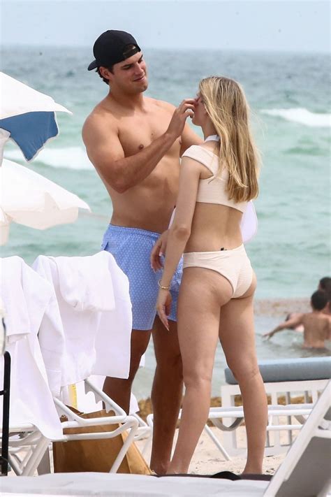 Eugenie Bouchard In Bikini At A Beach In Miami 06182021 Hawtcelebs