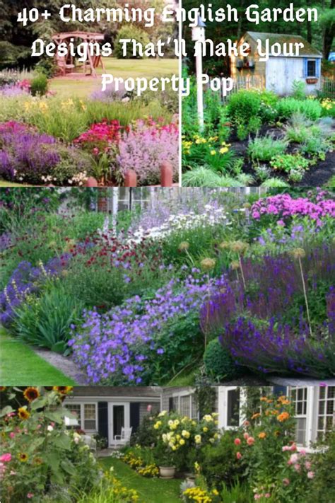 40 Charming English Garden Designs Thatll Make Your Property Pop