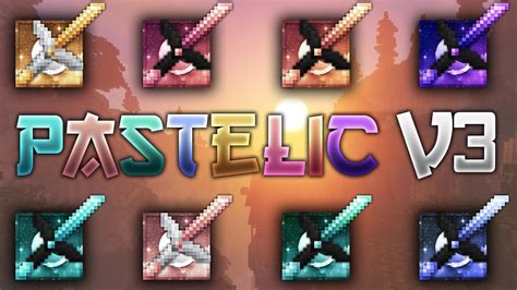 Pastelic V3 All Colors 32x Mcpe Pvp Texture Pack By Looshy Youtube