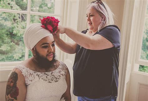 Bearded Lady Harnaam Kaurs Bridal Photo Shoot Will Change Your