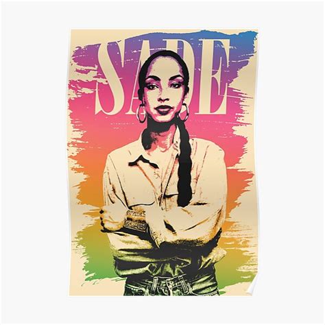 Sade Poster For Sale By Eyepoo Redbubble