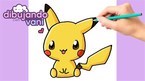 Cómo Dibujar A Pikachu Kawaii Paso A Paso Muy Fácil 2024 Dibuja Fácil