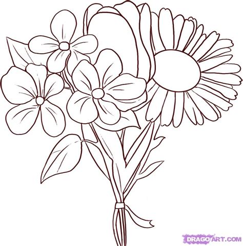 Free How To Draw A Flower, Download Free How To Draw A ...