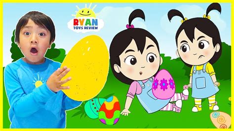 The new home for your favorites. Easter Egg Hunt Surprise for Kids with Ryan, Emma, Kate | cartoon animation for children - YouTube