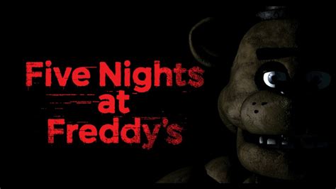 Five Nights At Freddys Title Screen Youtube