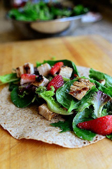 What did you think of it? The Pioneer Woman Cooks | Ree Drummond | Strawberry salad, Grilled chicken, Salad wraps