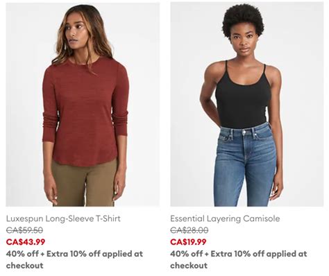 Banana Republic Canada Sale: Save 40% off + an EXTRA 10% off Everything ...