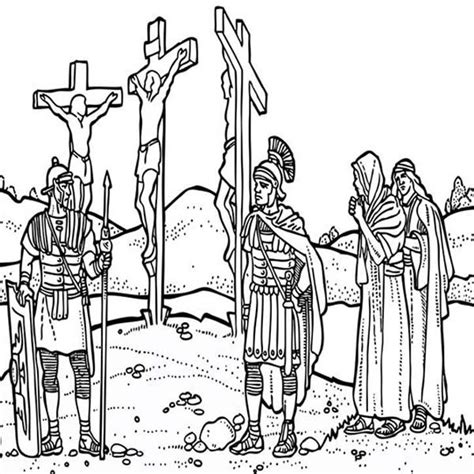 31 Jesus Crucified Coloring Pages Free Printable Coloring Pages