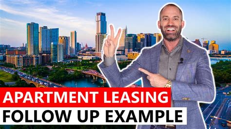 Apartment Leasing Follow Up Example Youtube
