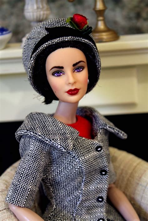 Elizabeth Taylor Barbie Celebrity Look Alike Dolls In 2019 Dolls