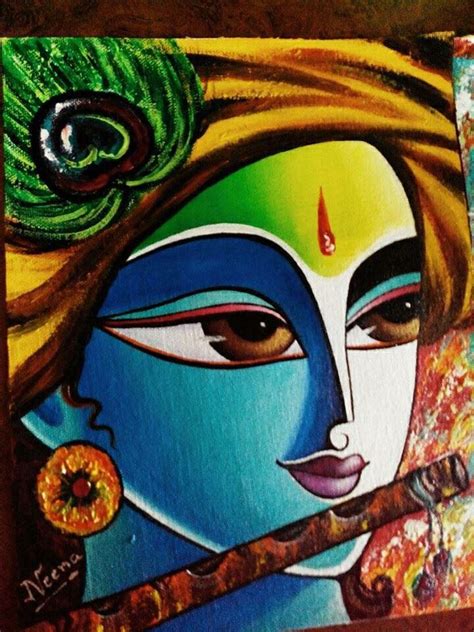 25 Krishna Paintings To Add To The Taste Of Art In Your Home Visual