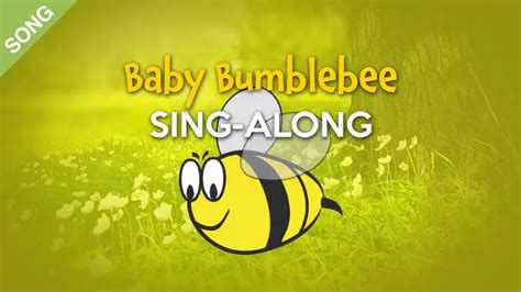 Baby Bumblebee Karaoke Sing Along Printable Score Pdf