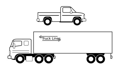 Dump truck toy concept vector linear icon isolated on transparent background, dump truck toy concept transparency logo in outline. Pickup truck Semi-trailer truck Clip art - white png ...