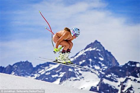 Us Ski Racers Produce Nude Calendar To Help Raise Funds Snow Much Fun Skiing Carving Skis