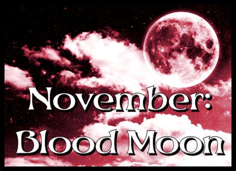 November Blood Moon Cauldron Of Changes