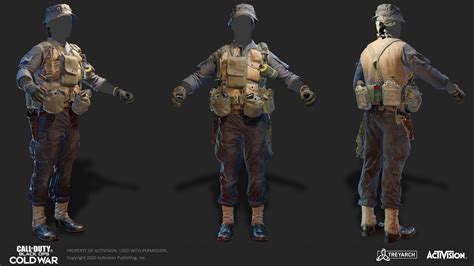 Artstation In Game Character For Call Of Duty Black Ops Cold War