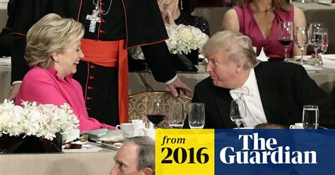 Trump V Clinton Best And Worst Jokes From Fundraising Dinner Video