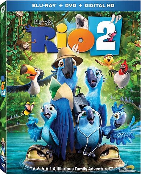 Rio 2 Blu Ray Release On July 15th Includes 15 Angry Birds Rio Levels