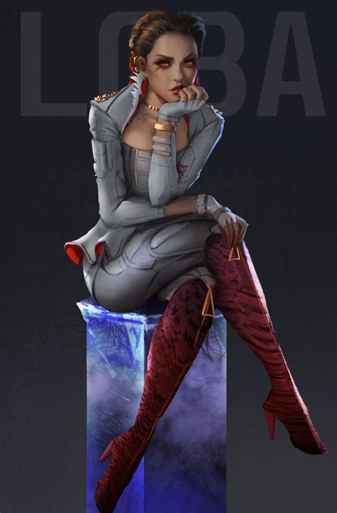 Apparently Loba Is Chilling On Ice Until She Gets A Decent Legendary Skin Or Fixes Her