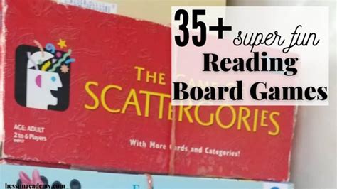 35 Great Reading Board Games For Kids Hess Unacademy