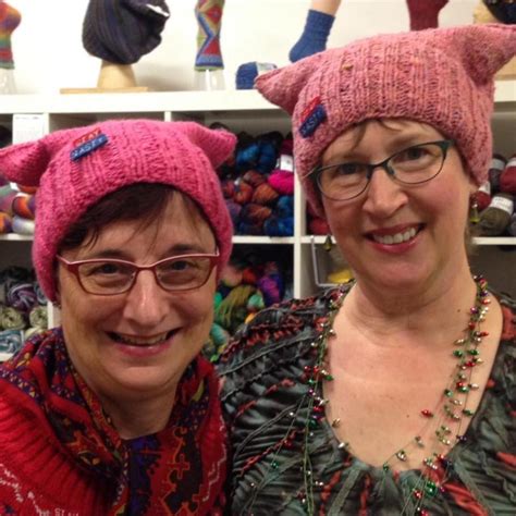 Thousands Of Women Knit Pink Pussy Hats To Wear At Trump Protest Marches