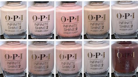 Opi Infinite Shine Palate Cleansing Neutrals With Awesome Formulas