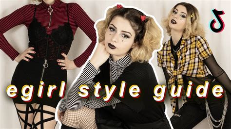 How To Dress Like A Tiktok Egirl Aesthetic Internet Style Guide Youtube