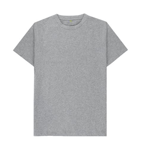 Athletic Grey Plain Organic T-shirt | Kaos, Desain busana, Desain png image