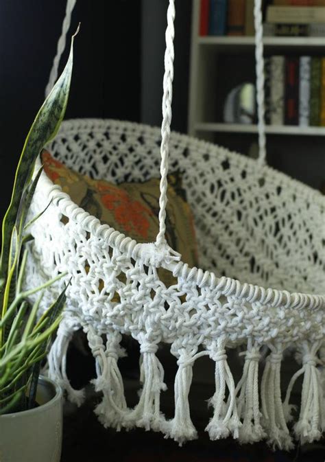 Jun 30, 2021 · up the cozy factor in your house in style with an indoor hammock, swing, or hanging chair. 14 Unique DIY Macrame Hammock Patterns with Instructions