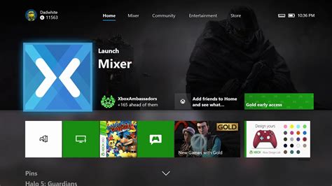 How To Change Your Xbox One Systems Color Theme Youtube