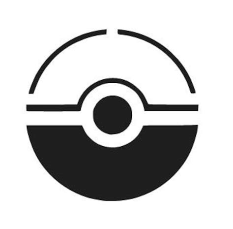Pokemon Go Pokeball Logo Vinyl Decal Sticker Car Window Laptop Etsy