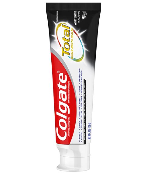 total whitening charcoal toothpaste colgate®