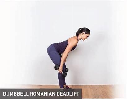 Dumbbell Exercises Deadlift Exercise Workout Routine Romanian