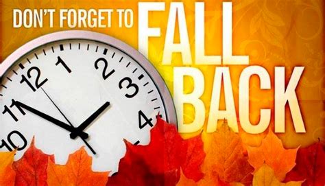 Fall Back Change Your Clocks This Weekend Ecb Publishing Inc