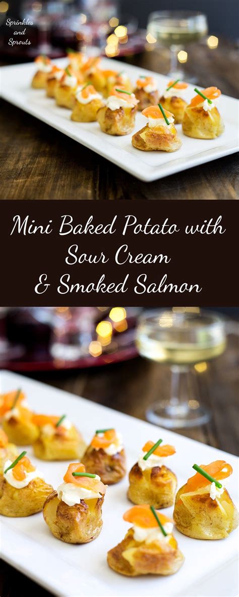 Check spelling or type a new query. These mini baked potatoes with smoked salmon and sour ...