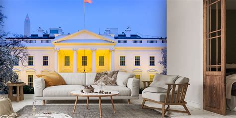 The White House Mural Wallsauce Au