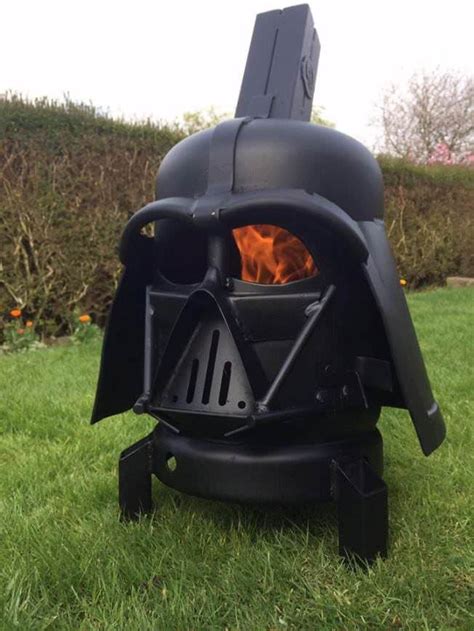If you will be building in an build the first two courses following the the patterns below or use your own pattern using the cut ab finish your fire pit with wall caps. 31 Amazing Star Wars Fire Pit Ideas - 1001 Gardens | Darth vader fire pit, Wood burner, Cool ...