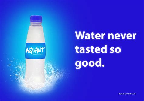 Branding: final aquant advert.