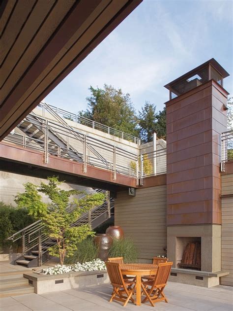 See more ideas about chimney cap, fireplace, chimney design. Outdoor Chimney | Houzz
