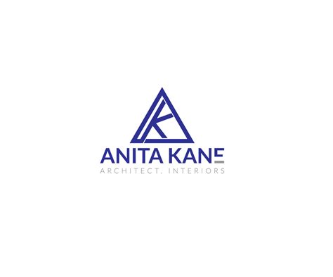Logo Design For Anita Kane Architect Interiors By Rosaleen Design