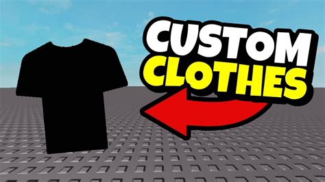How To Make Custom Clothes Roblox Studio Tutorial Youtube