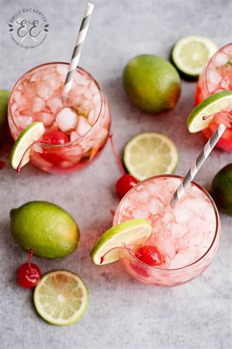 Copycat Sonic Cherry Limeade Drink Recipe Easy Summer Drink